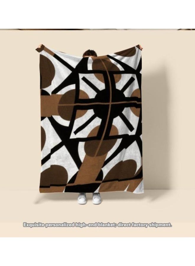 عام بطانية رقيقة من الفانيلا التقليدية (دافئة ومريحة، ومناسبة للنوم ولعب الألعاب وإزالة الغبار ومقاومة للرمل) 150 سم * 200 سم - 10 - Image 4