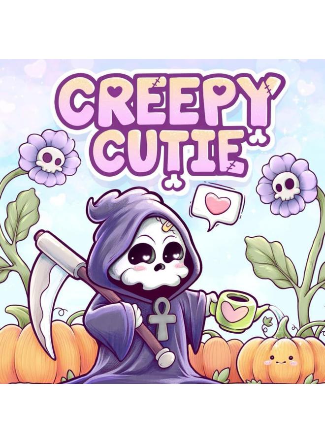 Bluejw Little Spooky New Cartoon Drawing Book Cute Funny Coloring Book Monster Series - Image 1