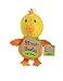Spunky pup Woolies Dog Toy Squeaky Plush Toy Made with Double Stitched Wool Mini ChickenYellow2193 - Image 3