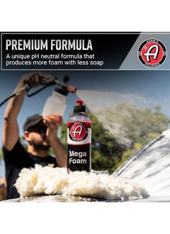 Adam's Polishes Mega Foam 2-Pack - Ph Best Car Wash Soap For Foam Cannon, Pressure Washer Or Foam Gun  - Image 4