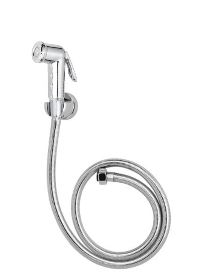 MODI Stainless Steel Toilet Sprayer Shattaf Set – Handheld Bidet Spray with Hose & Wall Bracket – Jet Spray for Bathroom, Rust-Resistant, Easy Installation - Image 1
