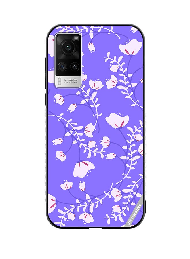VR CREATIVE Protective Case Cover For Vivo X60 Pro Flower Design Multicolour - Image 1