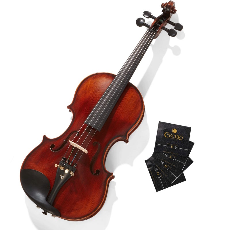 Cecilio Stainless Steel Violin Strings 4/4 Full Set with E, A, D, G Strings for Electric and Acoustic Violins - Reliable and Affordable Replacement for your Fiddle - Image 5