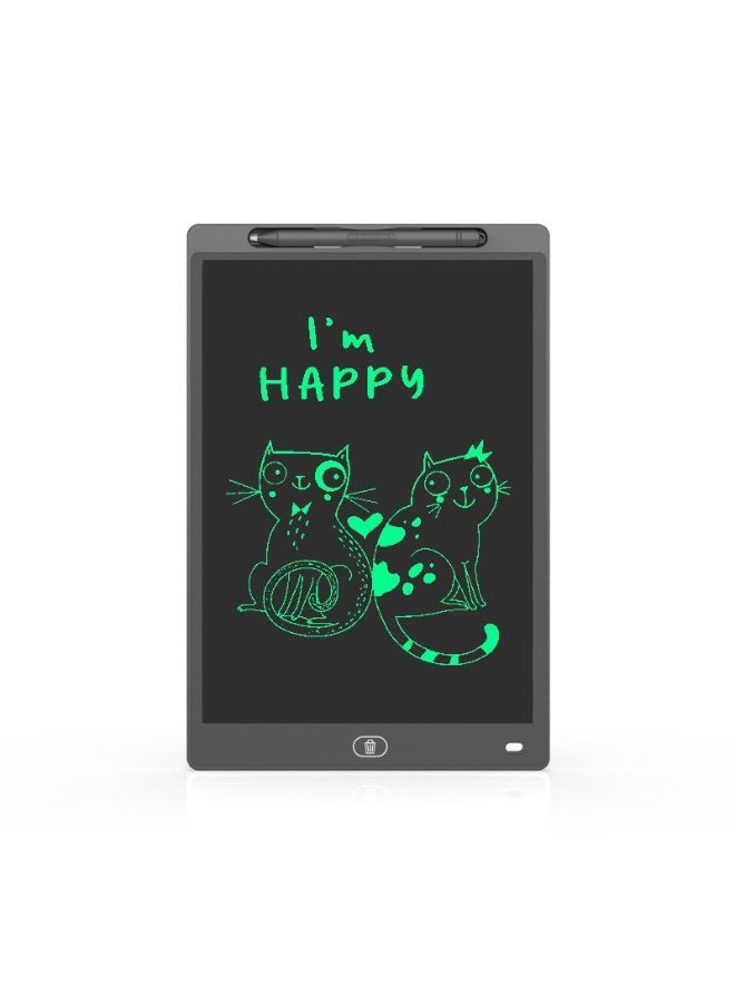 لوحة كتابة LCD مقاس 8.5 بوصة للأطفال، لوحة رسم قابلة لإعادة الاستخدام مع مسح بلمسة واحدة، لوحة كتابة ملونة، هدية تعليمية للأولاد والبنات - Image 1