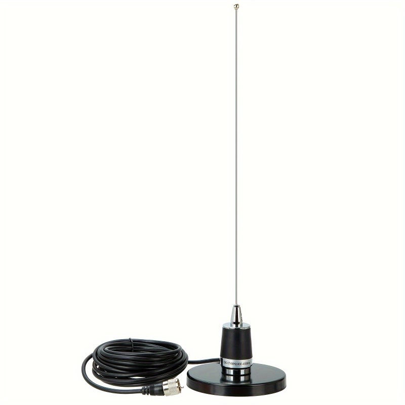 NB120 Silvery Black 196.85 Inch NMO Suction Cup And Antenna Kit - Image 1