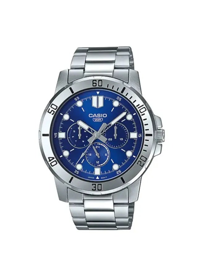 Casio Silver Stainless Steel Men Watch MTP-VD300D-2EUDF
