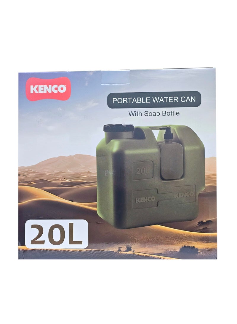 KENCO 20L Water Can With Tap & Soap Dispenser - Image 2