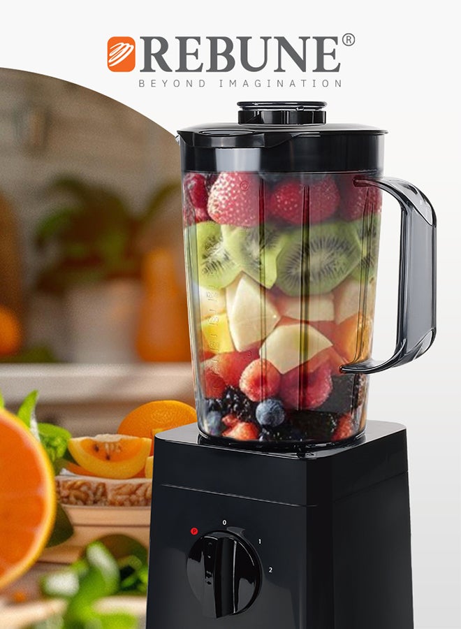 ريبون خلاط كهربائي و مطحنة للبهارات والتوابل 650 W RE-2-157Black - Image 3