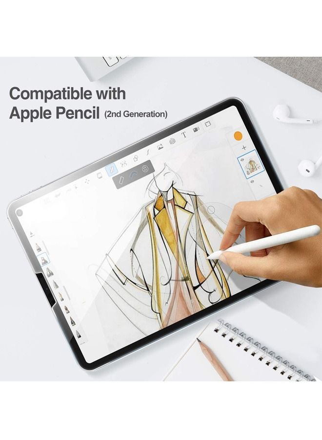 Rock Pow 2 Pack iPad Pro 12.9 Screen Protector 2022 2021 2020 2018, Tempered Glass Screen Film Guard Screen Protector for iPad Pro 12.9 6th 2022/ 5th 2021/ 4th Gen 2020/ 3rd Gen 2018 Clear - Image 5