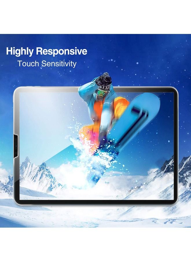 Rock Pow 2 Pack iPad Pro 12.9 Screen Protector 2022 2021 2020 2018, Tempered Glass Screen Film Guard Screen Protector for iPad Pro 12.9 6th 2022/ 5th 2021/ 4th Gen 2020/ 3rd Gen 2018 Clear - Image 3
