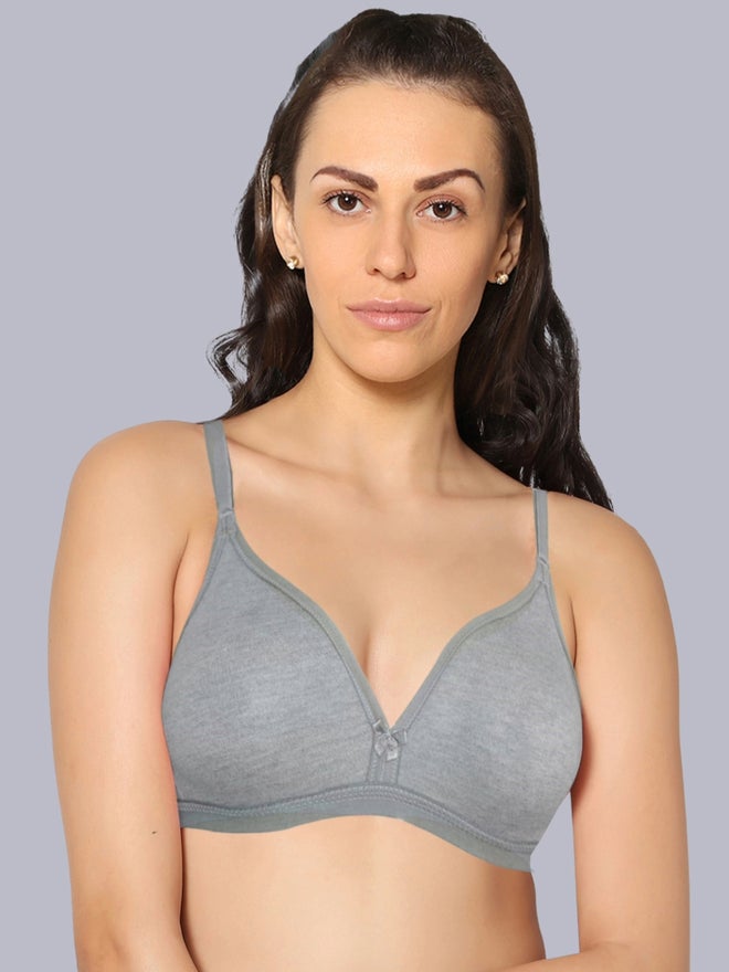 Eden Pack of 2 - Non-Padded Non Wired Cotton Blend T-Shirt Bra - Image 2