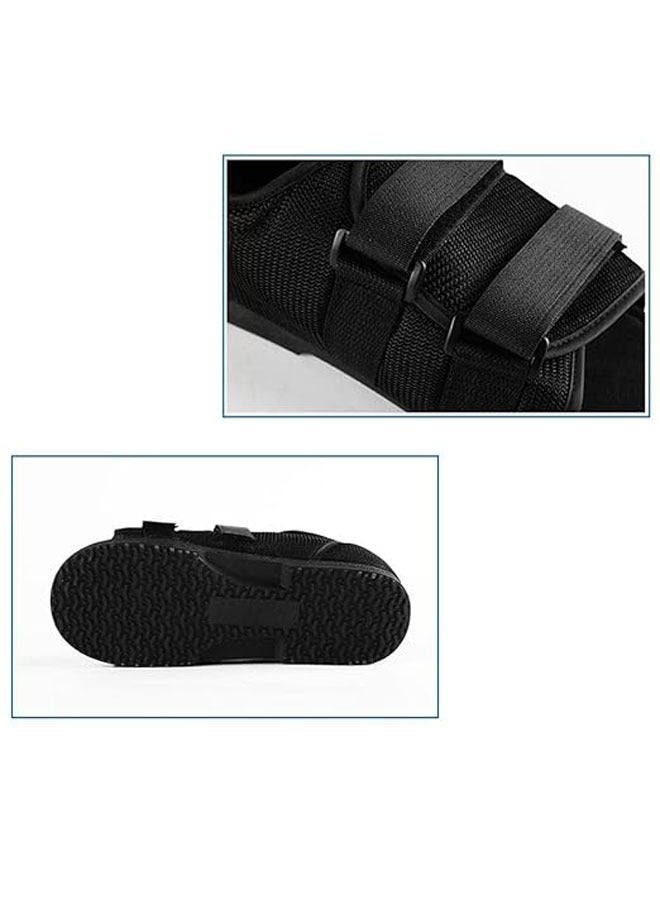 general Postoperative walking shoes, light surgical foot protection cast boots with adjustable straps, orthopedic fracture support, surgical foot support - Image 4