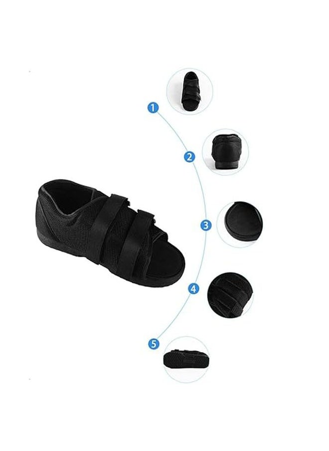 general Postoperative walking shoes, light surgical foot protection cast boots with adjustable straps, orthopedic fracture support, surgical foot support - Image 1
