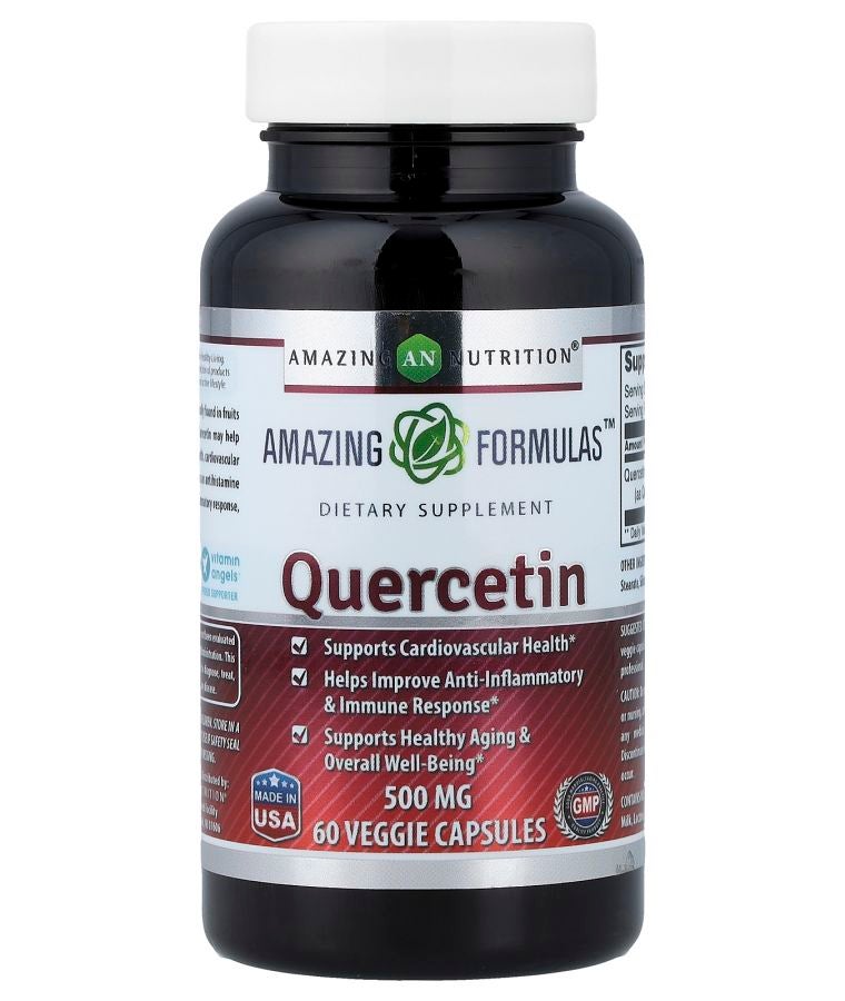 Amazing Nutrition Quercetin 500 mg 60 Veggie Capsules