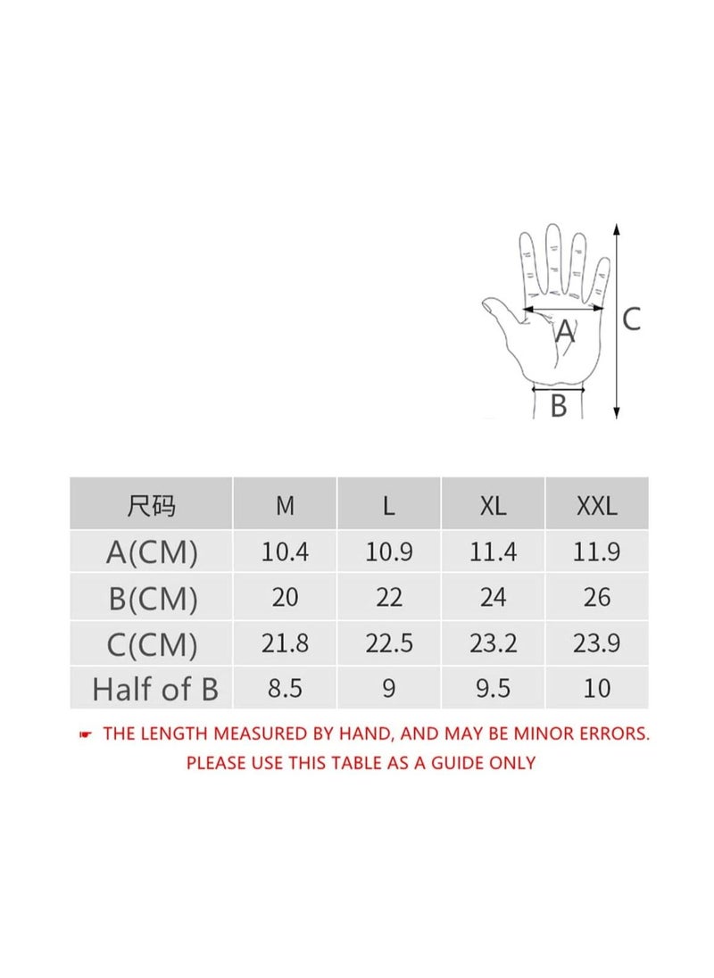 Scoyco - SCOYCO Motorcycle Gloves Cowhide Leather Touchscreen Full Finger Summer Gloves Breathable Gloves for Cycling Outdoor Sports MC109-RED Size Large - Image 1