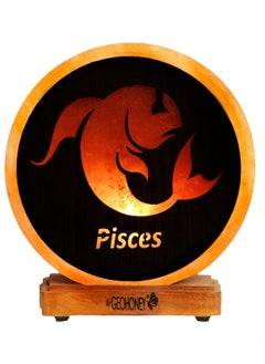 GEOHONEY Geohoney - Himalayan Salt Lamp Zodiac Sign Pisces  - Image 1
