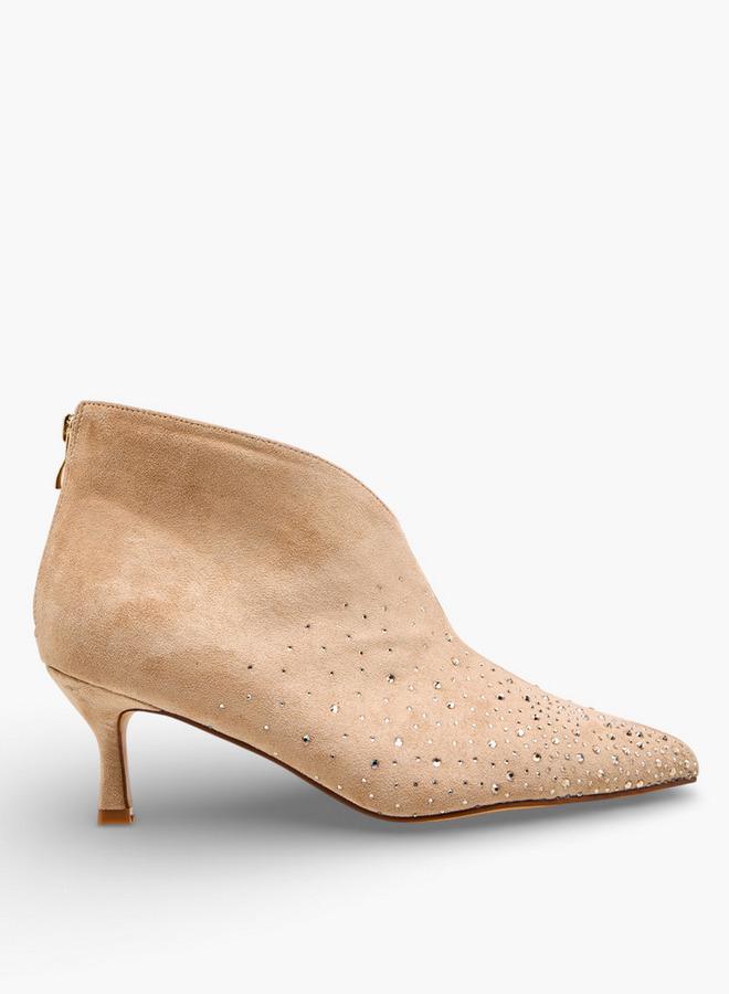 Flora Bella By Shoexpress Women Kitten Heel Ankle Boots - Image 3