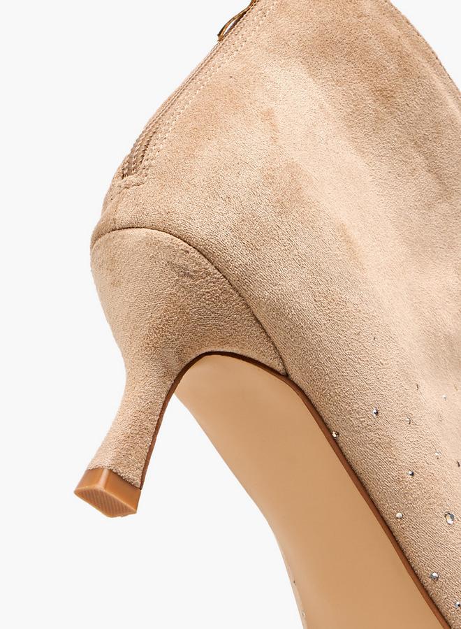 Flora Bella By Shoexpress Women Kitten Heel Ankle Boots - Image 5