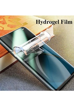 RINCO 2Pcs High Sensitivity Hydrogel Screen Protector for OPPO Reno 10/Reno 10 Pro/Reno 10 Pro Plus,  Transparent Soft TPU Protective Film [Fingerprint Unlock Compatible] [Clear HD] (NOT Tempered Glass)  - Image 5