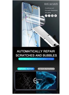 RINCO 2Pcs High Sensitivity Hydrogel Screen Protector for OPPO Reno 10/Reno 10 Pro/Reno 10 Pro Plus,  Transparent Soft TPU Protective Film [Fingerprint Unlock Compatible] [Clear HD] (NOT Tempered Glass)  - Image 3