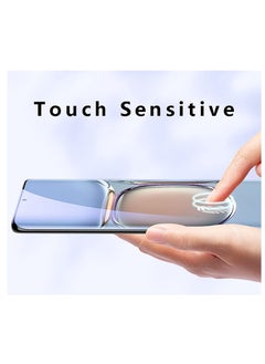 RINCO 2Pcs High Sensitivity Hydrogel Screen Protector for OPPO Reno 10/Reno 10 Pro/Reno 10 Pro Plus,  Transparent Soft TPU Protective Film [Fingerprint Unlock Compatible] [Clear HD] (NOT Tempered Glass)  - Image 2