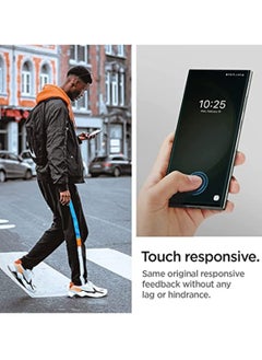 RINCO 2Pcs High Sensitivity Hydrogel Screen Protector for OPPO Reno 10/Reno 10 Pro/Reno 10 Pro Plus,  Transparent Soft TPU Protective Film [Fingerprint Unlock Compatible] [Clear HD] (NOT Tempered Glass)  - Image 4