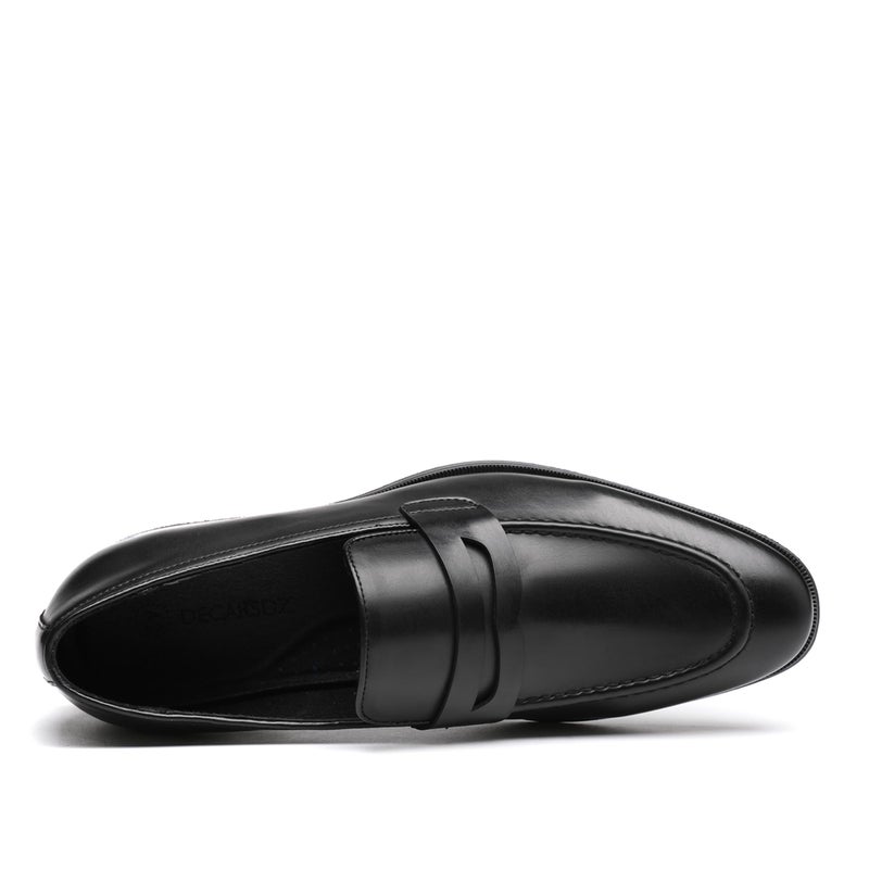 DECARSDZ Mens Dress Penny Loafers Shoes for Men Classic Wedding Business Slip On Formal Shoe - Image 4