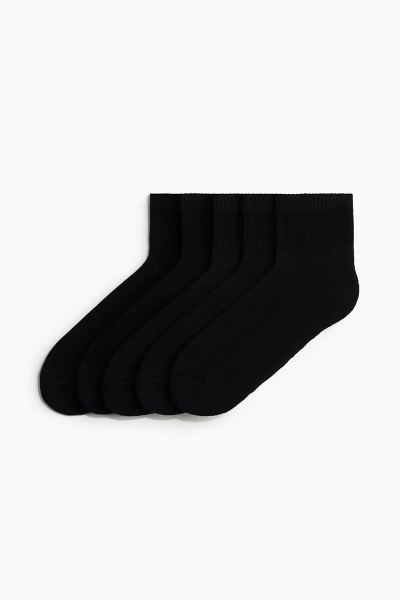 H&M 5-pack short socks with Lycra®