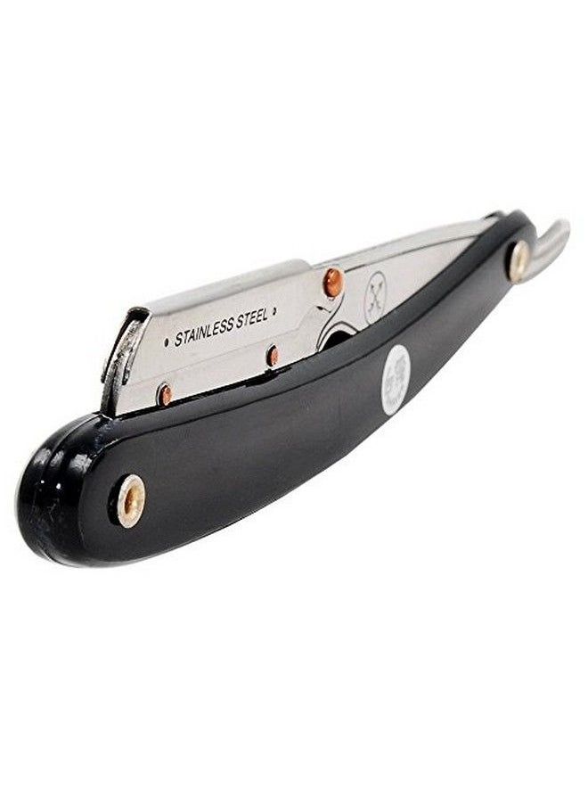 Parker Safety Razor - Srb Straight Edge Disposable Blade Professional Barber Straight Edge Razor With Stainless Steel Blade Arm 5 Parker Premium Professional Blades Included - Image 1