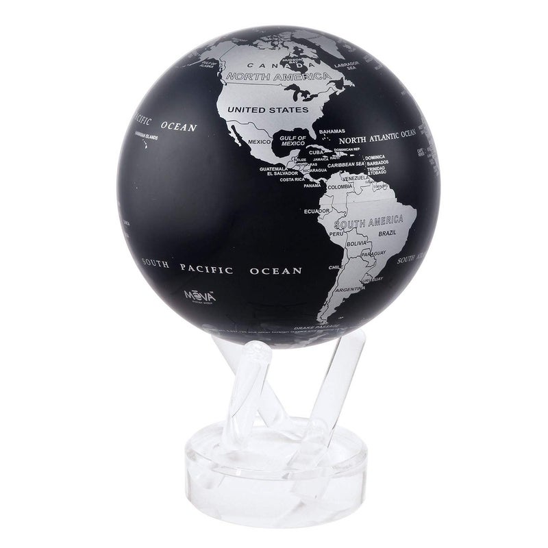 موفا Mova Globe Metallic Black and Silver 4.5 "" - Image 1
