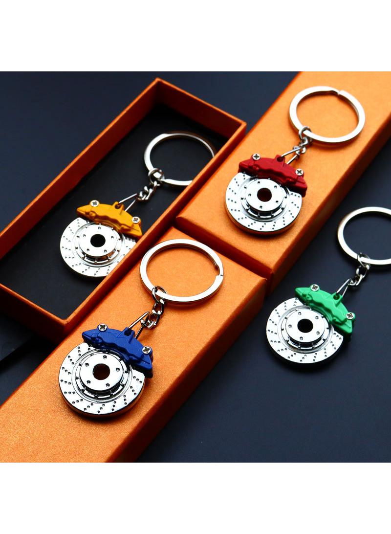 general 6-Piece Zinc Alloy 3D Brake Rotor Keychain Set - Image 4