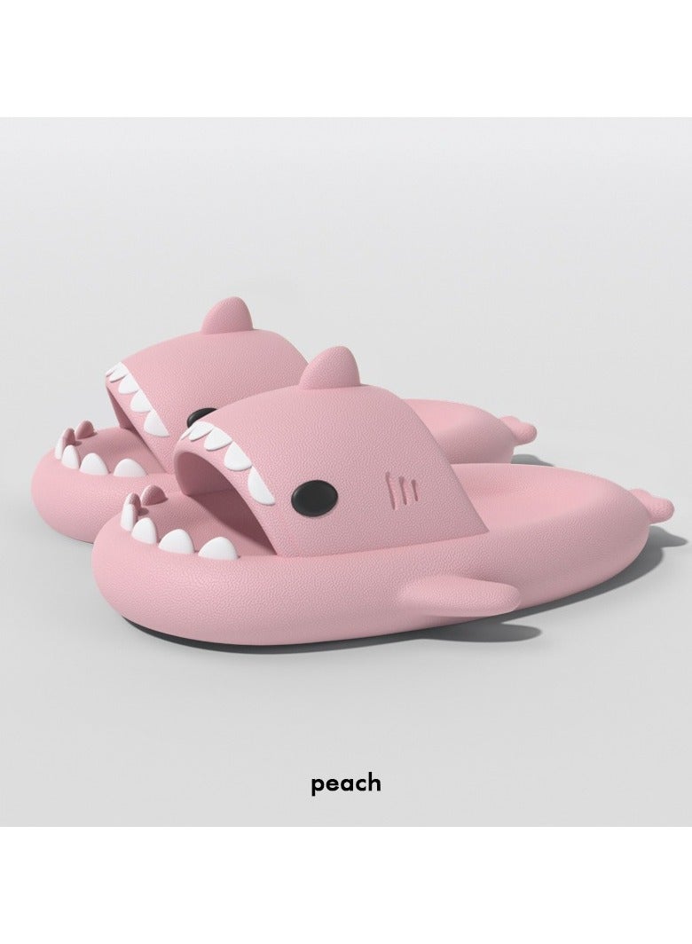 Style صنادل نسائية، نعال، نعال سمكة قرش كرتونية، داخلية وخارجية للأزواج