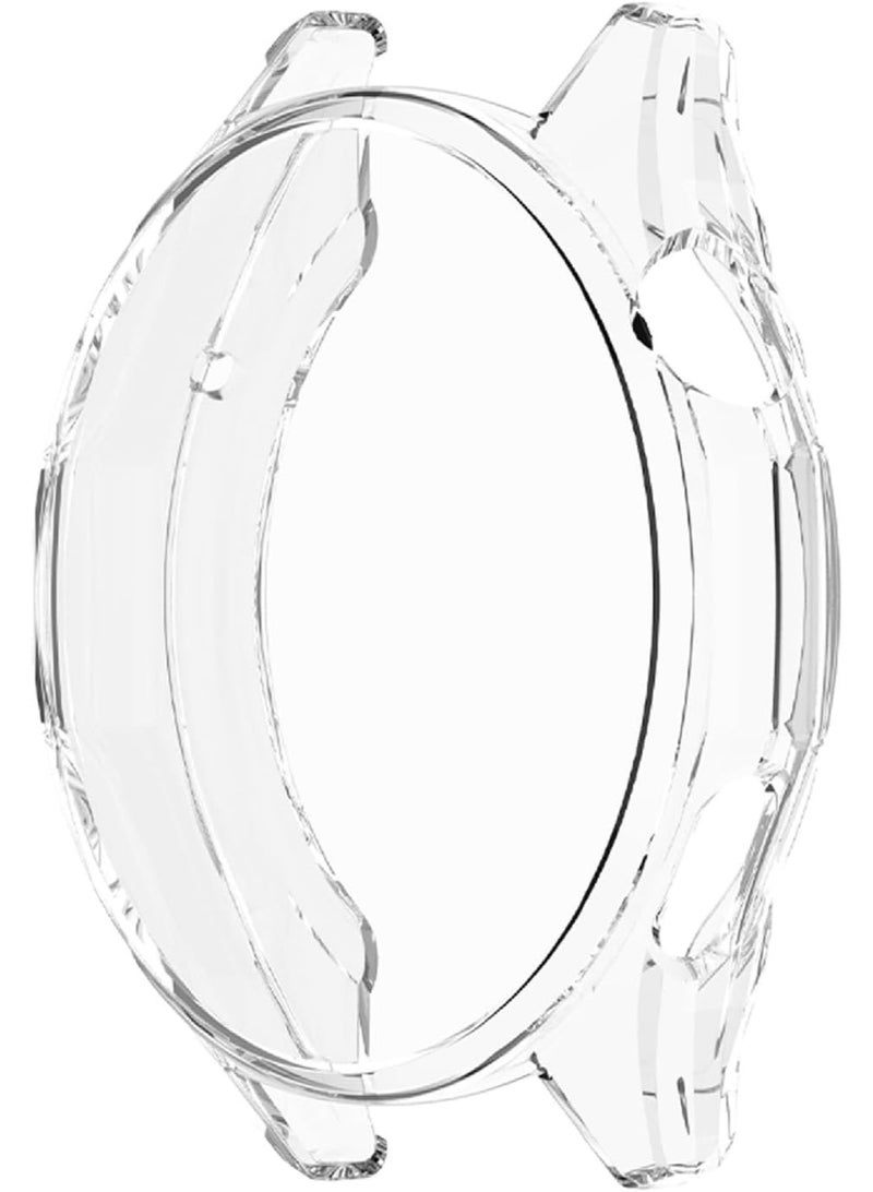 Case Compatible with Huawei Watch GT6 46MM  2025 Case All-Around Screen Protector Watch Soft TPU Shockproof Cover Slim Guard Thin Bumper Shell Protector ( clear) - Image 2