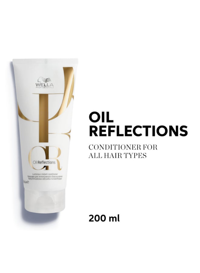 Wella Professionals Oil Reflections Luminous Instant Conditioner 200Ml - Image 2