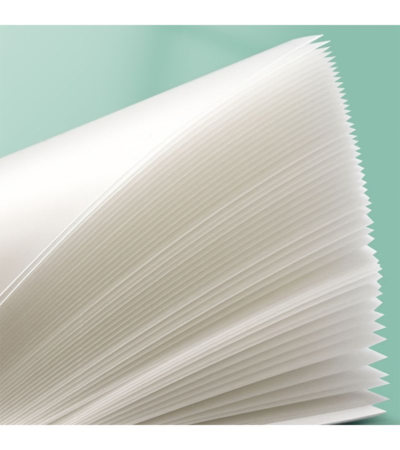 300 Sheets Large Transparent Sticky Notes Writable Full Adhesive Quick Drying Reusable For Office School Supplies - Image 4