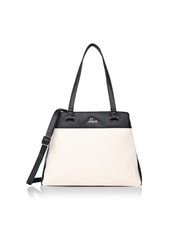 Lavie Kahlo Large Hilite Satchel 3 Compartment(OFFWHITE) - Image 1
