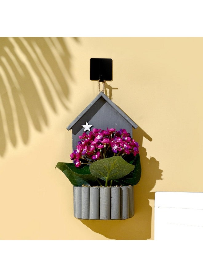 هارتس نبات اصطناعي | نباتات لديكور المكاتب | وعاء زهور صناعية للديكور | زهور صناعية للديكور | نباتات ذات مظهر طبيعي | 63 رأس زهرة الربيع | متعدد الألوان - Image 1