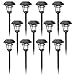 MAGGIFT 12 Pack Solar Pathway Lights Outdoor Solar Garden Lights for Patio, Yard, Driveway - Image 2