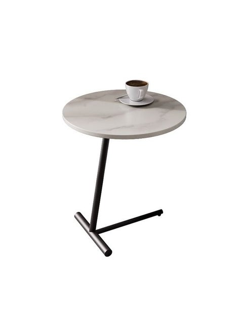 Nordic Style Round Coffee Table Sofa Side Table End Table For Living Room 40*50*29.5cm
