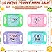 JellyArch 36 Pcs Mini Maze Puzzle Bulk for Kids Hawaii Party Favors Small Maze Cubes Game Educational Handheld Puzzle Travel Games Easter Classroom Exchange Gifts for Students AdultEmoticon - Image 4
