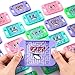 JellyArch 36 Pcs Mini Maze Puzzle Bulk for Kids Hawaii Party Favors Small Maze Cubes Game Educational Handheld Puzzle Travel Games Easter Classroom Exchange Gifts for Students AdultEmoticon - Image 2