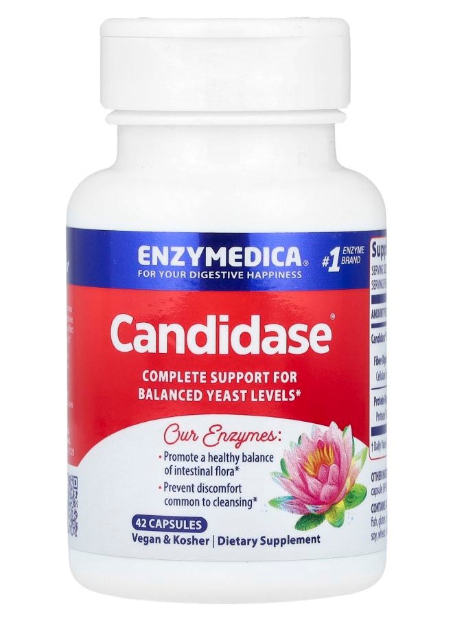ENZYMEDICA Candidase 42 Capsules 