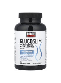 Force Factor Force Factor, Glucoslim™, Weight Loss & Blood Glucose Support, 90 Vegetable Capsules  - Image 3