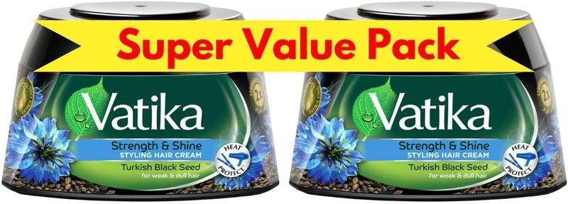 Vatika Naturals Turkish Blackseed Hair Cream - Super Value Pack - Image 1