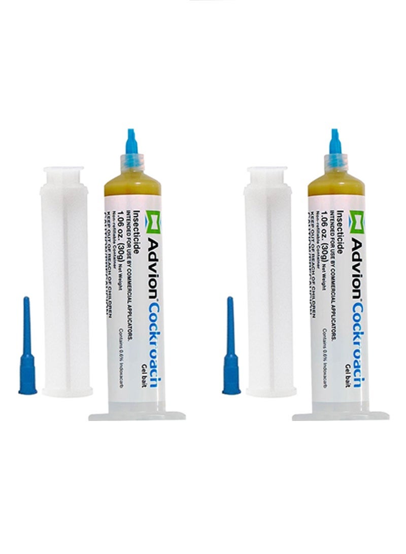 Incognito Advion Cockroach Gel Bait Pest Barrier Gel Formula 30g Pack Of 2 - Image 1