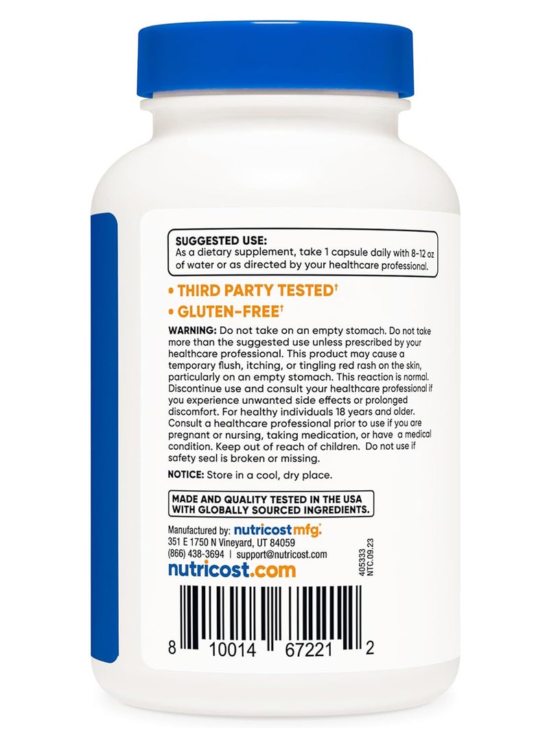 نياسين فيتامين ب3 100 ملجم 240 كبسولة - Image 5