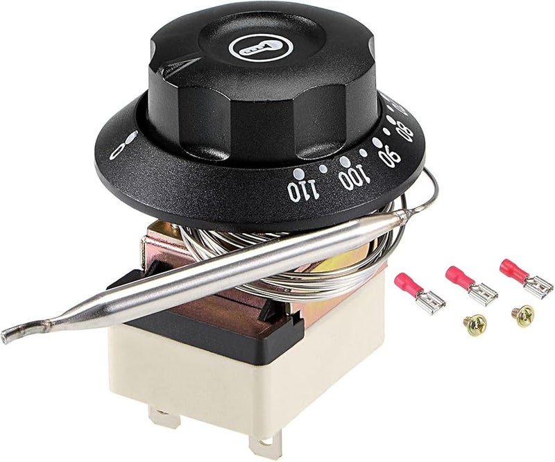 Temperature Control Switch Capillary Thermostat 30 110C 2m For Oven Refrigerator Heater - Image 1