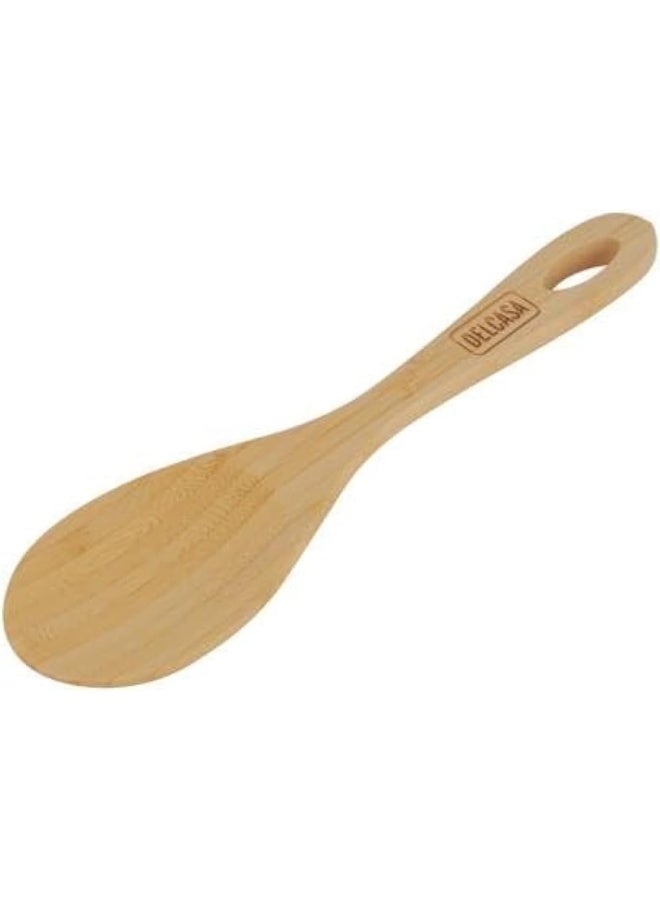 DELCASA Delcasa DC3159 Bamboo Serving Spoon, Brown - Image 1