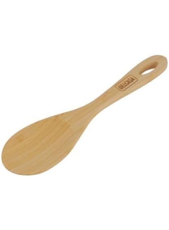 DELCASA Delcasa DC3159 Bamboo Serving Spoon, Brown - Image 2