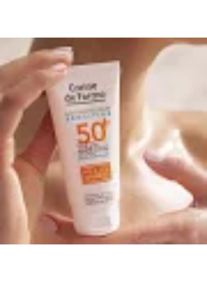 Corine de Farme Sensitive Protective Milk Unscented SPF50+ 50ml - Image 2